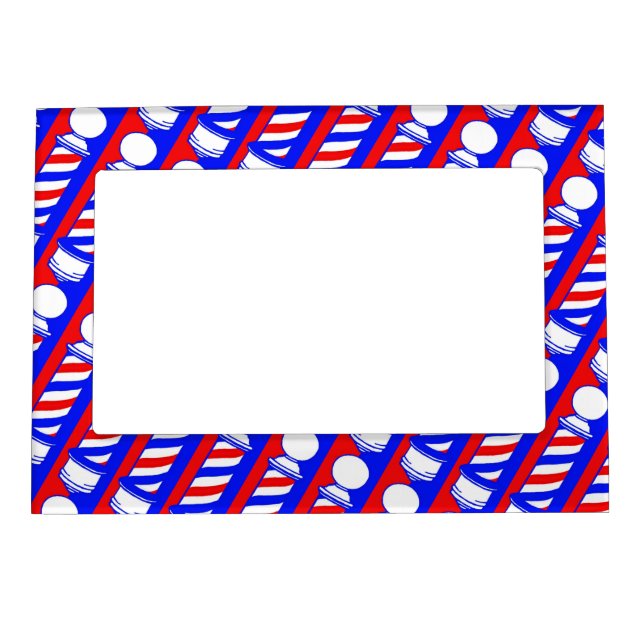 Barberpole Magnetic Photo Frame (Front)