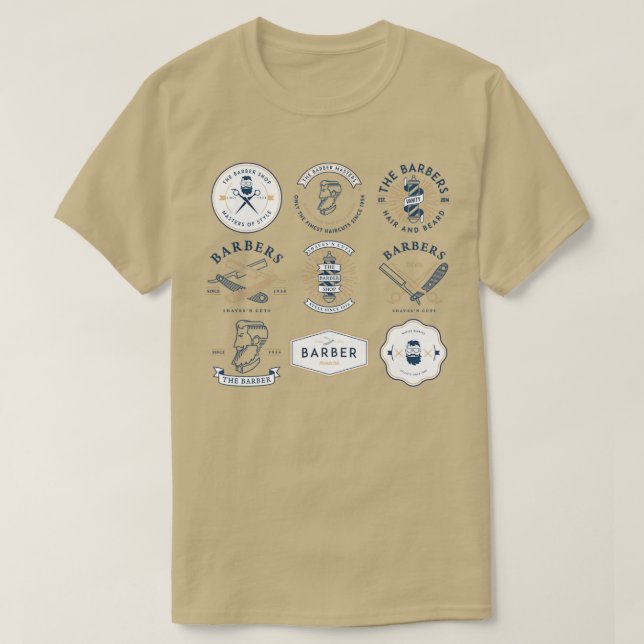 Barbers 1 T-Shirt (Design Front)