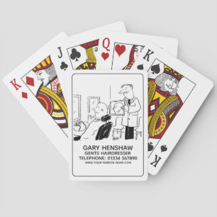 Barbers, Gents Hairdresser, Hair Salon Poker Cards