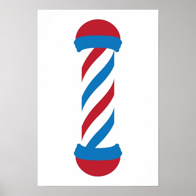 barbers pole poster (Front)