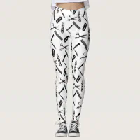 Barber s Shop Hairdresser Leggings Zazzle