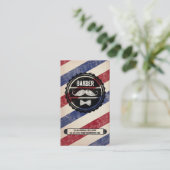 Barbershop Business Card (Standing Front)