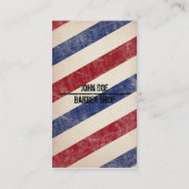 Barbershop Business Card (Back)