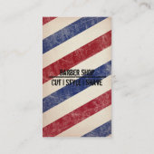 Barbershop Business Card (Back)