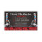 Barbershop Business Card (Barber pole and clippers