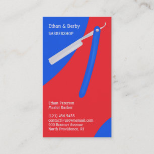 Barbershop Business Card Template