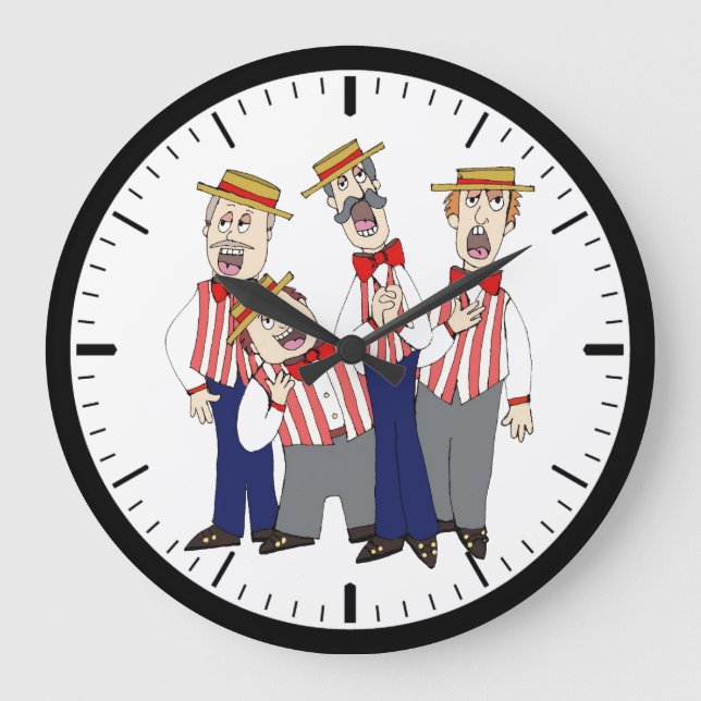 Barbershop Clock (Front)