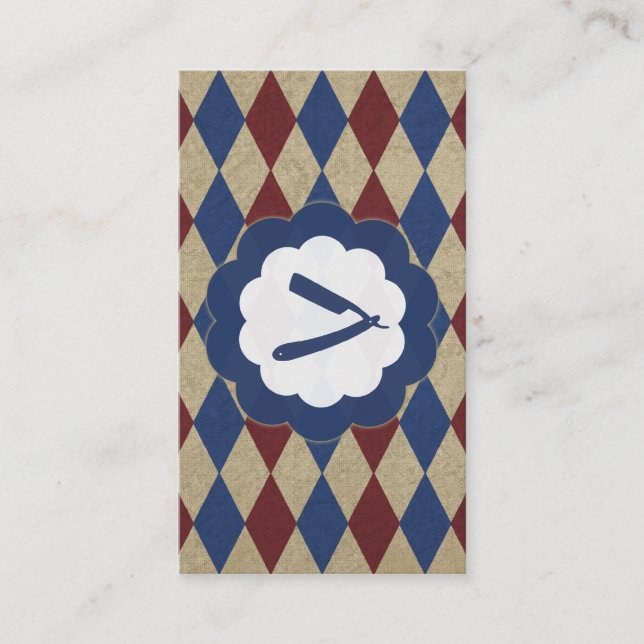 barbershop diamonds business card (Front)