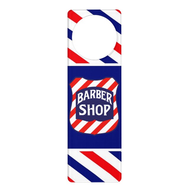 Barbershop Door Hanger (Front)