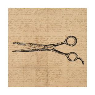 Hair Cut Wood Wall Art | Zazzle Hair Cut Wood Wall Art | Zazzle