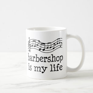 Barbershop Is My Life Coffee Mug