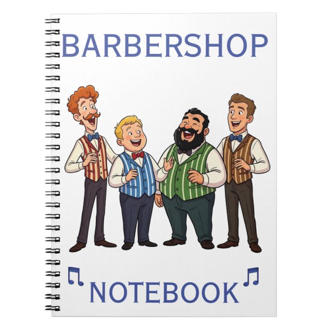 Barbershop "Notebook" Notebook (Front)