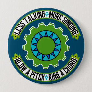 Barbershop Pitch Pipe Rehearsal Button
