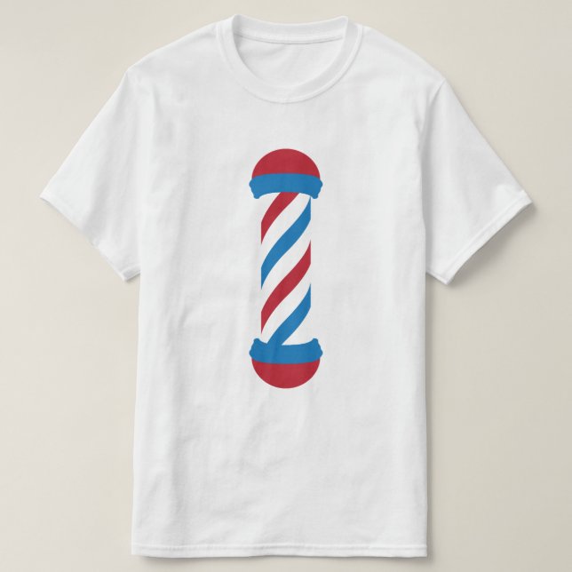 barbershop pole T-Shirt (Design Front)
