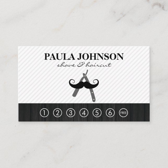 Barbershop | Punch Card (Front)