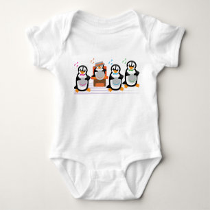 Barbershop Quartet Baby Bodysuit