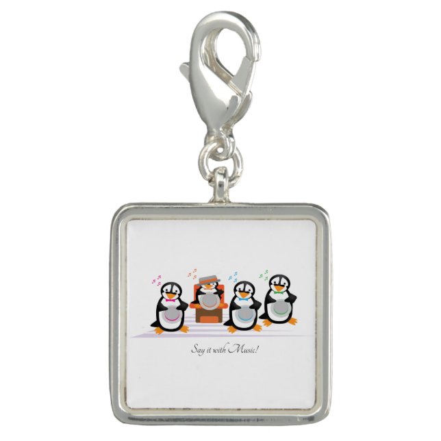 Barbershop Quartet Charm (Front)