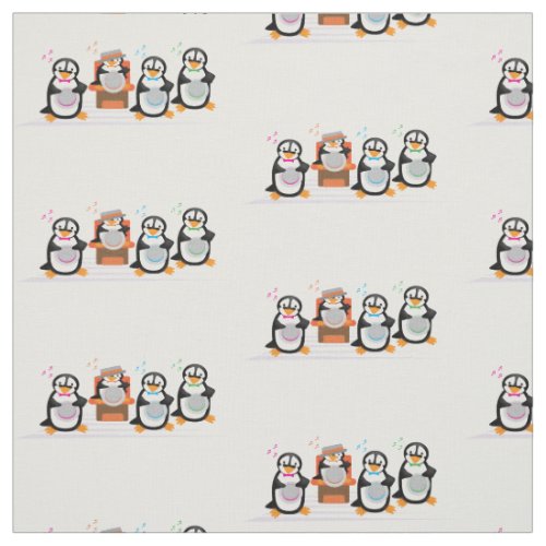 Barbershop Quartet Fabric