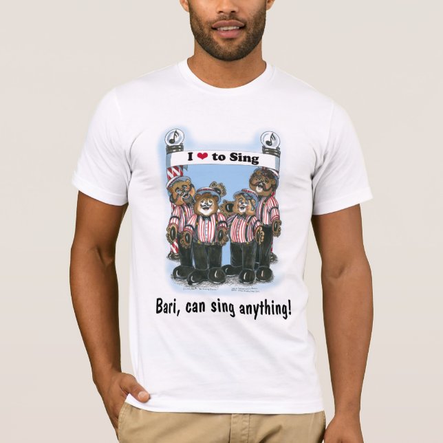Barbershop Quartet Shirt - Bari (Front)