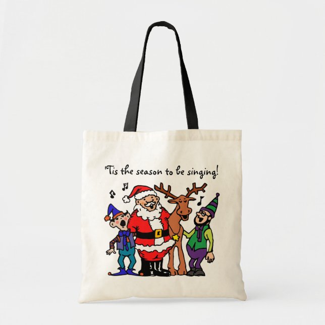 Barbershop Quartet Tote Bag (Front)