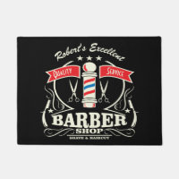 Barbershop Stylist Barber Entrance Door Mat