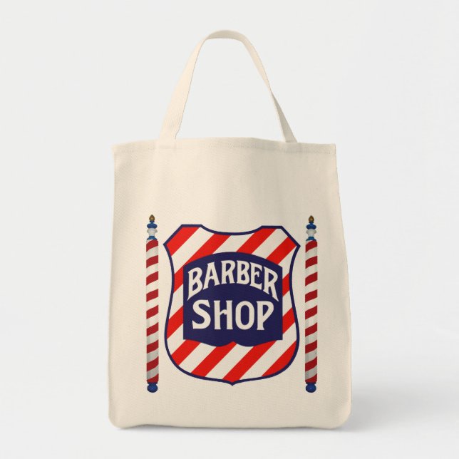Barbershop Tote Bag (Front)
