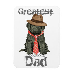 Barbet Dad Magnet