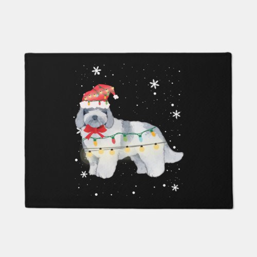 Barbet Dog Christmas Tree Xmas Mom Dad Gifts   Doormat