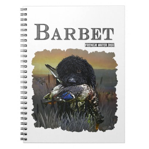 Barbet  	French Water Dog  Notebook