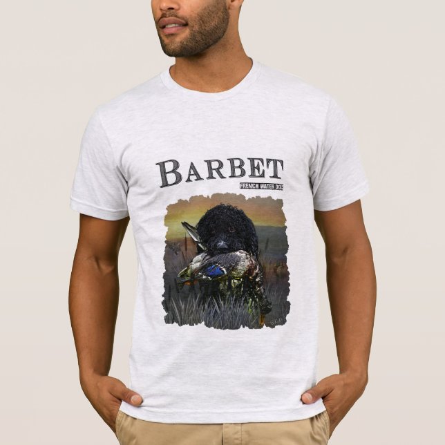 Barbet , 	French Water Dog T-Shirt (Front)