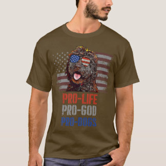 Barbet Pro Life Pro God Pro Dogs Premium T-Shirt