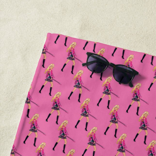 Barbie Beach Towel (In Situ)