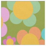 Barbie Garden Green Fabric