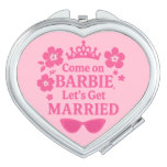 Barbie-Inspired Bachelorette Party -  Compact Mirror