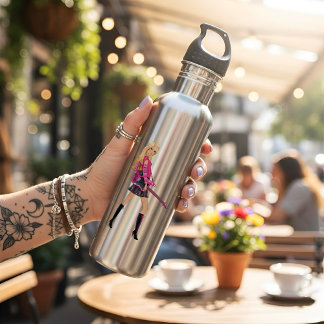 Barbie Stainless Steel Water Bottle