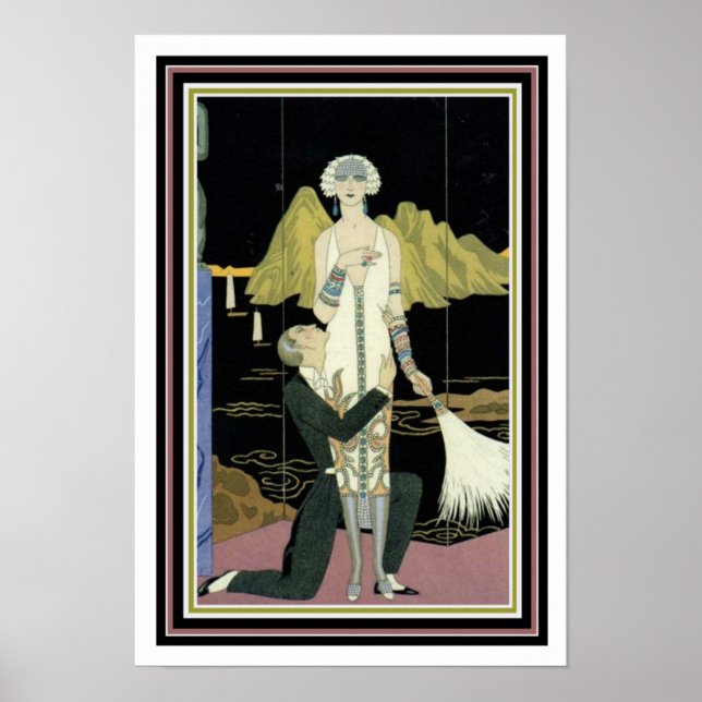 Barbier Art Deco Print 13 x 19 (Front)