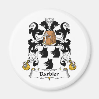 Barbier Family Crest Magnet