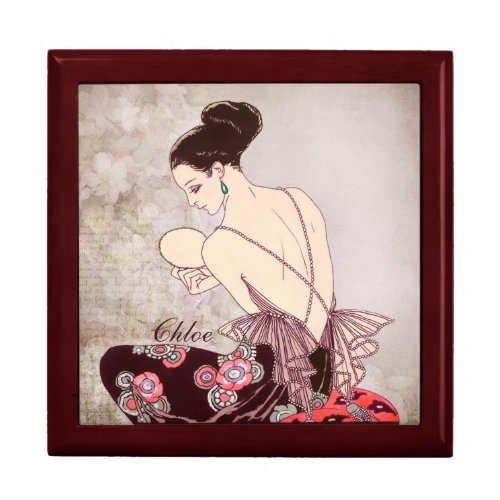 Barbier French Fashion Ad Le Bonheur du Jour Gift Box