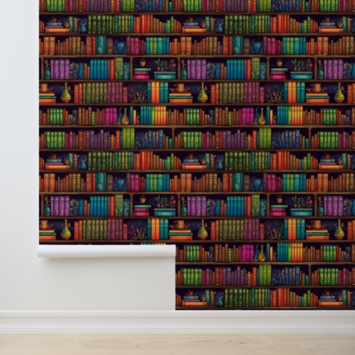 Barbier Reading Library Bookcase Wallpaper