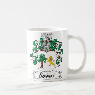 Barbieri Family Crest Coffee Mug