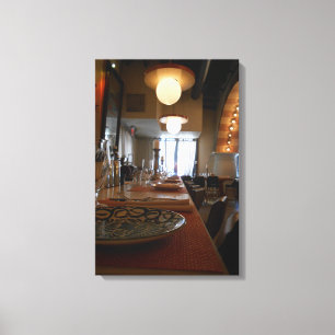 Barbounia Bar Canvas Print