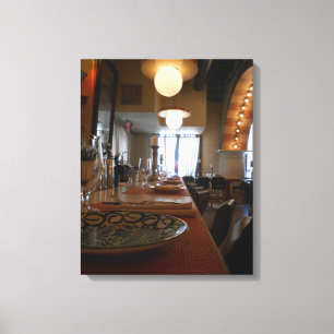 Barbounia Bar Canvas Print