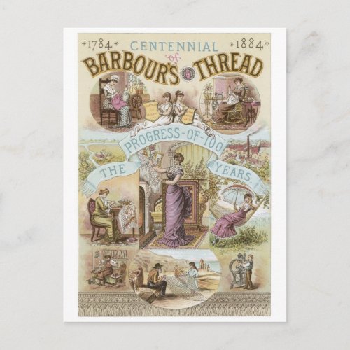 Barbours Thread Postcard