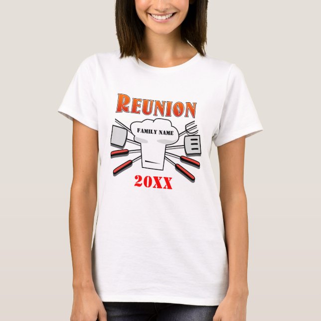 BarBQ Reunion T-Shirt (Front)