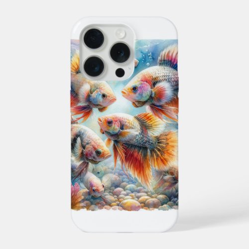 Barbudo Fish AREF2018 _ Watercolor iPhone 15 Pro Case