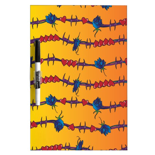 Barbwire Dry-Erase Board