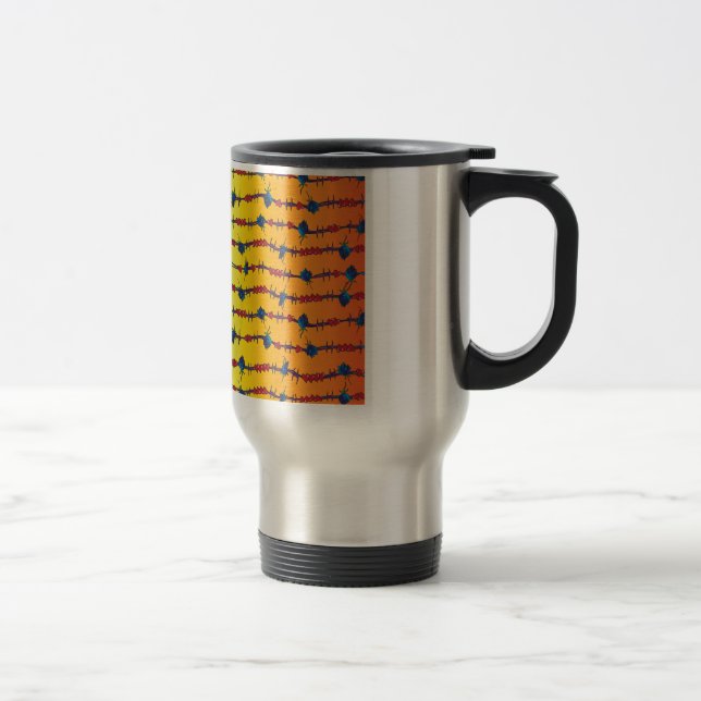 Barbwire Travel Mug (Right)
