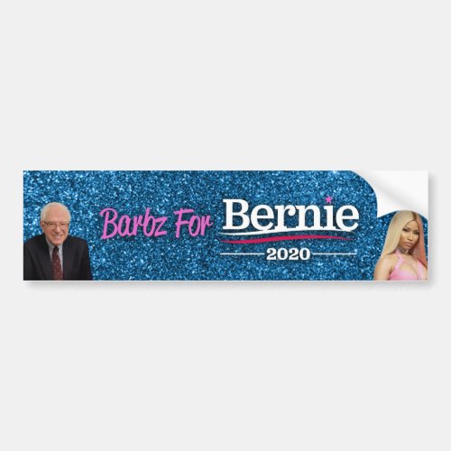 Barbz For Bernie Bumper Sticker