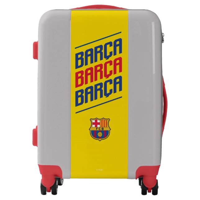 Barca, Barca, Barca Futbol Luggage (Front)