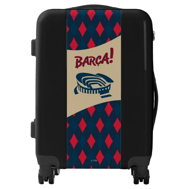 Barca Stadium Luggage (Front)